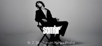 Sombr— Praha Fórum Karlín: 16.2.2026