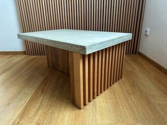 Betonový konferenční stolek