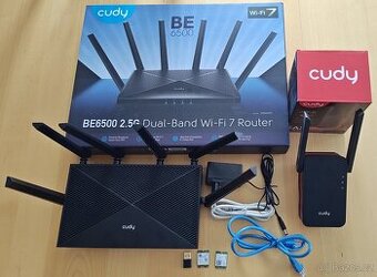 Cudy 6500H + zesilovač + USB WiFi