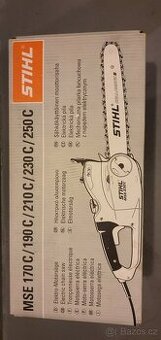 El. Motorova pila Stihl WSE 250C - nikdy nejeta