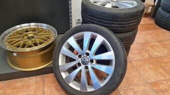 Alu kola Vw 17 5x112 disky R17 Volkswagen originál elektrony