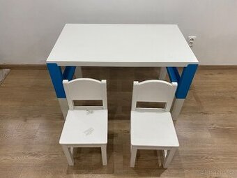 Stůl + dvě židle