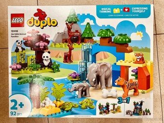 Nové LEGO DUPLO Rodinky divokých zvířat 3 v 1