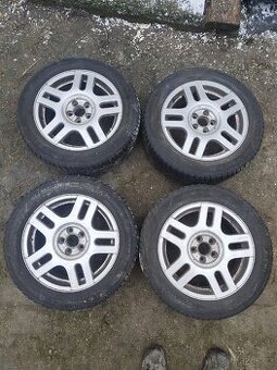 Disky s pneu na VW Golf 4