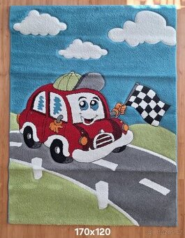 Dětský koberec traktor 170x120