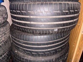 215/55r17 2ks letní pneu, kola, gumy
