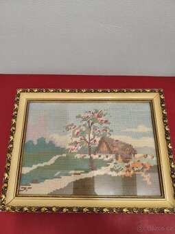 Vyšívaný obrazy