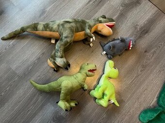 Plyšový dinosauři balíček