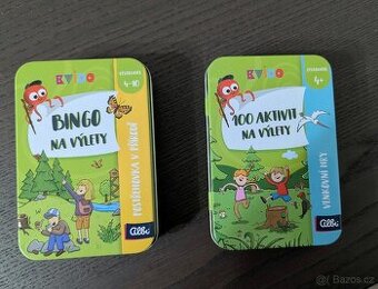 Cestovní hry v plechové krabičce Albi Kvido