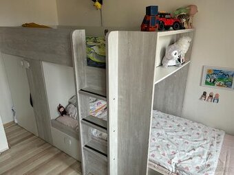 Patrová postel pro dvě děti (palanda) 90x200 - výrobce Aldo