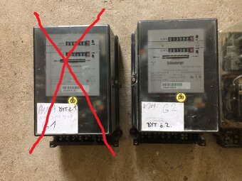 Dvoutarifní třífázové elektroměry