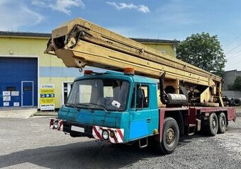 27m/160kg montážní plošina 6x6 Tatra