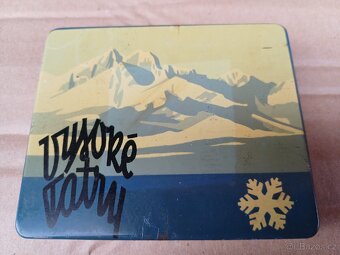 Starožitné plechové krabičky