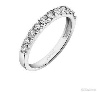 Apart prsten z bílého zlata s brilianty velikost 50