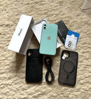 Apple Iphone 11 - 128GB - Green - KRÁSNÝ TELEFON
