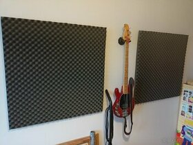 Akustické panely na zeď (molitan 5cm)