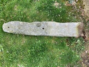 kamenný sloupek kamenný plotový sloupek žulový starý - 1