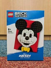 LEGO Brick Sketches 40456 - Myšák Mickey - 1