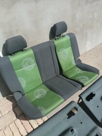 Zadní sedačky a tapece Škoda felicia mystery