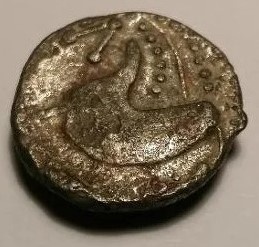Keltská tetradrachma, originální stříbrná mince