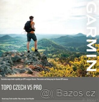 GARMIN voucher na TOPO Garmin Czech V5 PRO.