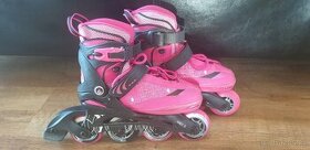 Dětské inline kolečkové brusle rostoucí, vel. 29-33