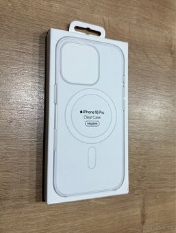 Průhledný kryt s MagSafe pro iPhone 16 Pro - originál