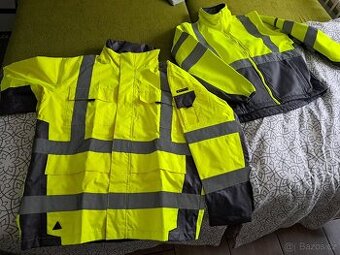 Pracovní bunda reflexní profi 5v1