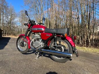 Jawa 350/ 634 přelakováno profesionálem
