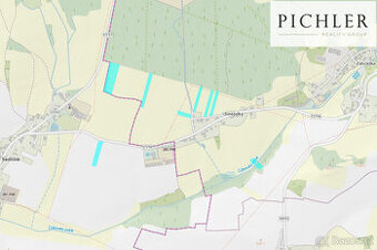 Prodej pole a louky, 31421 m², Čížkov - 1