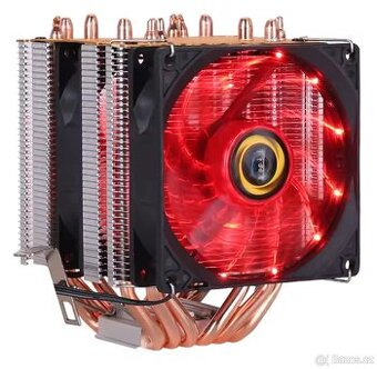 Nový RGB chladič CPU s 6 heatpipe a 2 ventilátory