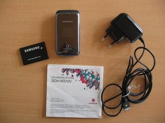 Tlačítkový mobil "véčko" zn. Samsung