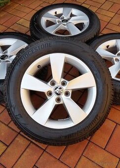 Zimní sada ŠKODA Fabia 4 5x100 R15 pneu 185/65/15 r.v.2023