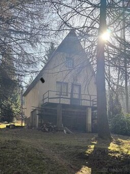 Chata s výhledem na německou přehradu – Český Jiřetín