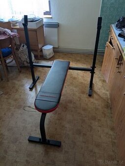Lavice na benchpress + velká osa