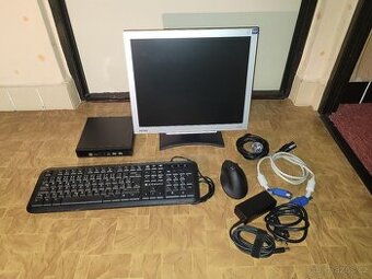 Prodám kompletní pc sestavu s HP Elitedesk 800 G2 mini
