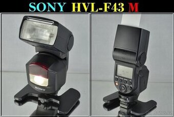 Blesk: SONY HVL-F43M GN: 43ADI, TTLLED Mi-shoe