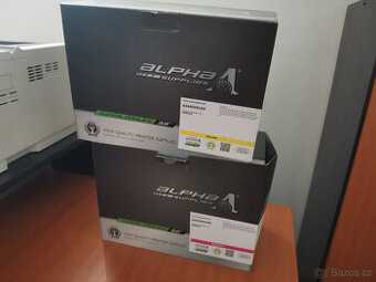 Alpha toner 44059165 (žlutý) a 44059166 (purpurový) pro OKI