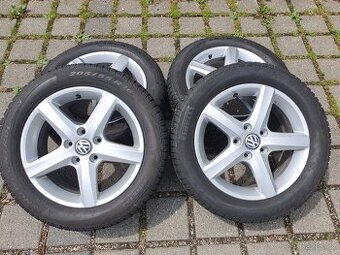 Alu kola VW 5x112 r16 6j et48 pneu 205/55/16