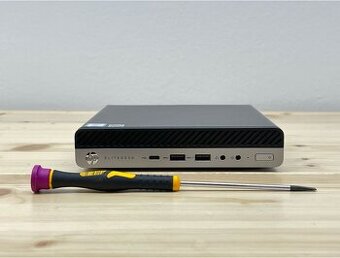 HP elitedesk 800 G4 mini, i5,256GB SSD/1TB HDD, 16GB RAM W11