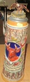 KORBEL VELKÝ , CÍN VÍČKO VEL. 44 CM - 1