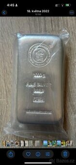 1000g stribrny investicni slitek