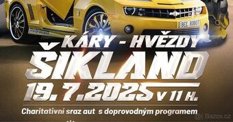 19.7.2025 Káry a hvězdy Šikland od 11hod.