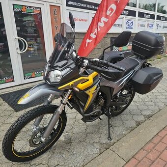Voge 300 Rally, Záruka do 08/2028, padací rám, 3x kufr, ČR,