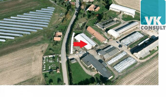 Pronájem - skladovací hala 20x40 m - Bohuňovice ...