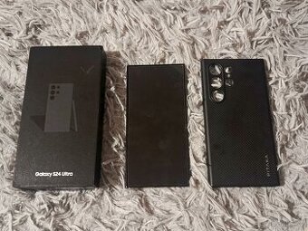 Samsung Galaxy S24 Ultra 256GB Titanium Black TOP stav