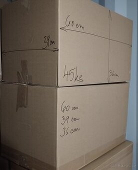 krabice na stěhování