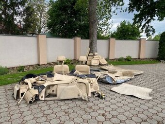 Béžový interiér passat b5,5