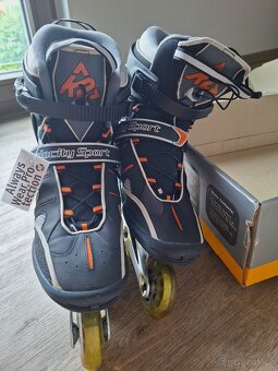 kolečkové brusle, in-line brusle K 2 -NOVÉ v krabici č.47