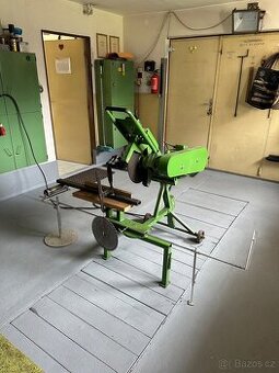 Dílenská rozbrušovačka na řezání železa